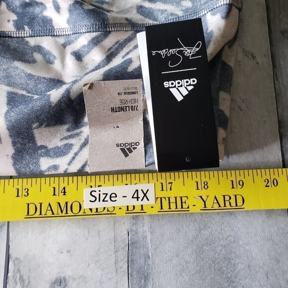 NWT - Adidas Women's U-4-U 7/8 Plus Size Tights – Size 4X - Picture 6 of 6